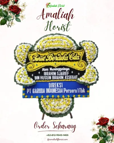 Papan Bunga Duka di Bansir Darat
